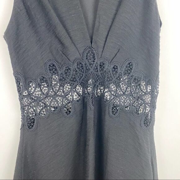 Sandro Lace Midriff Dress - Picture 2 of 11